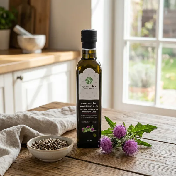 Green idea Ostropestřec mariánský olej 250 ml