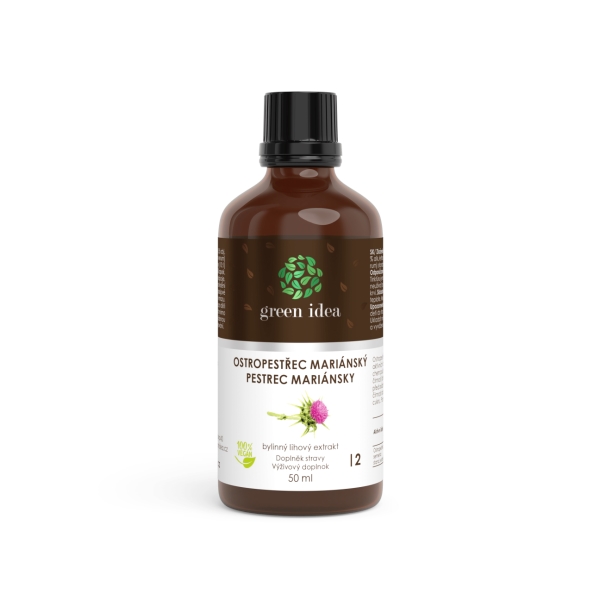 Green idea Ostropestřec tinktura - kapky 50 ml