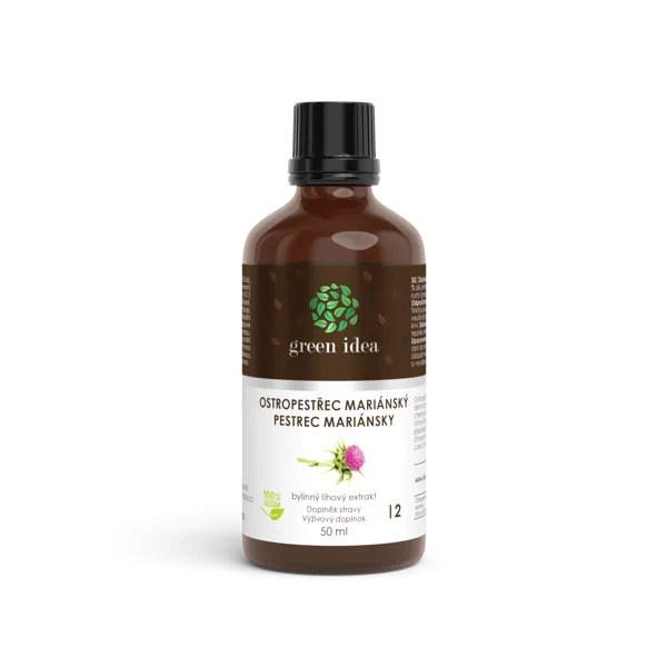 Green idea Ostropestřec tinktura - kapky 50 ml