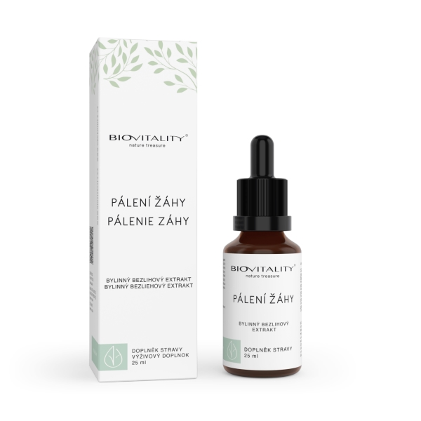 Green idea Pálení žáhy bezlihová tinktura - kapky 25 ml