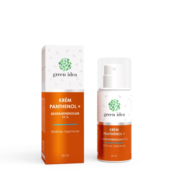 Green idea PANTHENOL + KRÉM 11% 50 ml