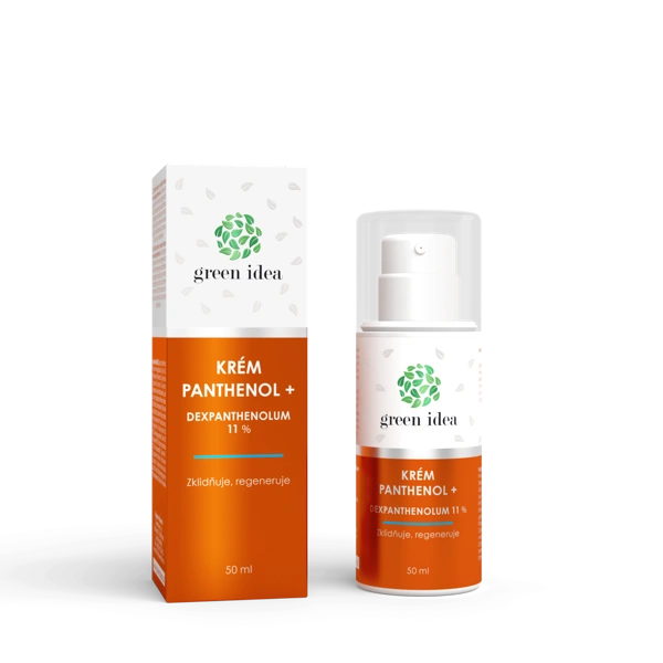 Green idea PANTHENOL + KRÉM 11% 50 ml