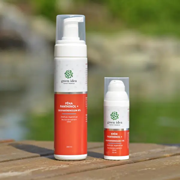 Green idea PANTHENOL + KRÉM 11% 50 ml