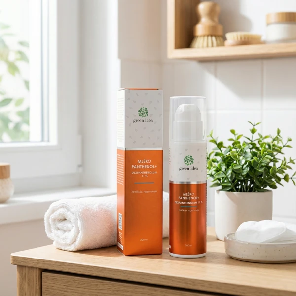 Green idea PANTHENOL + MLÉKO 11% 200 ml