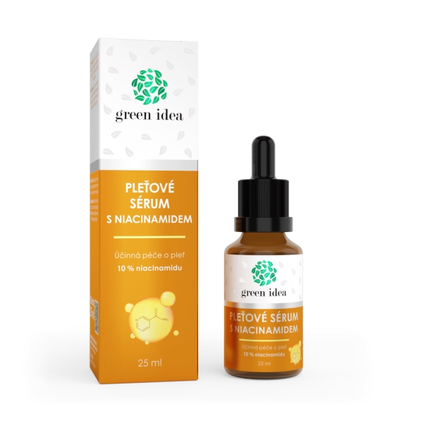 Green idea Pleťové sérum s niacinamidem 25 ml