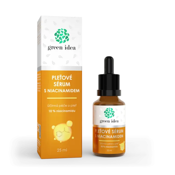Green idea Pleťové sérum s niacinamidem 25 ml