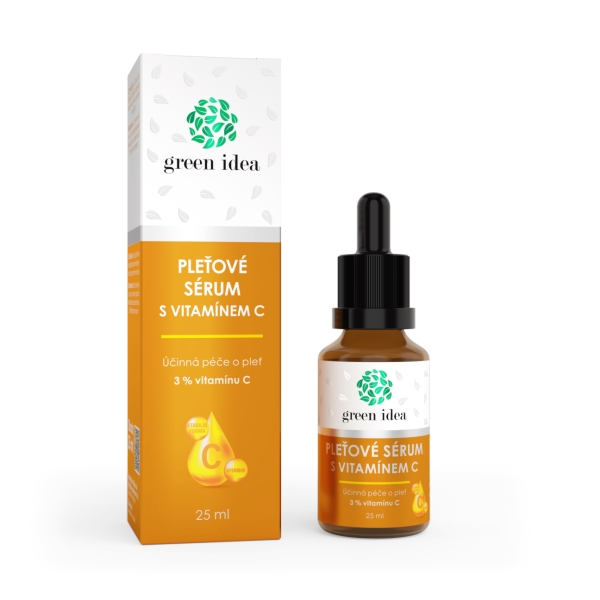 Green idea Pleťové sérum s vitamínem C 25 ml