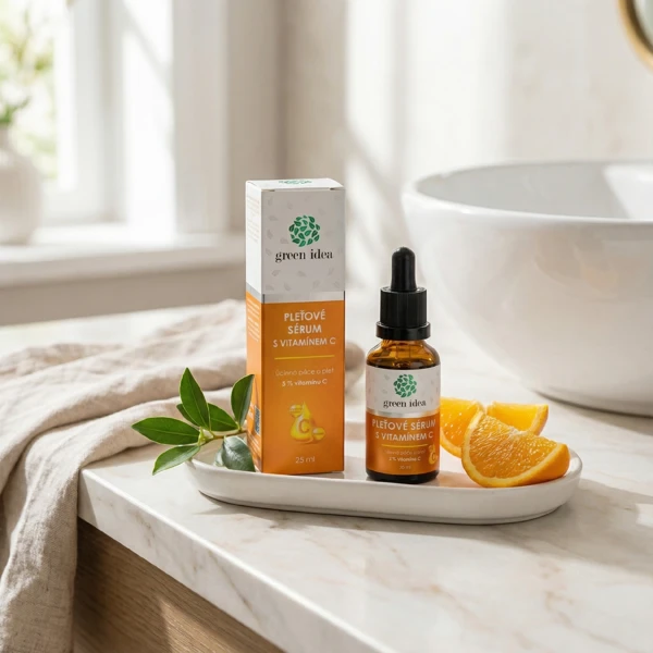 Green idea Pleťové sérum s vitamínem C 25 ml