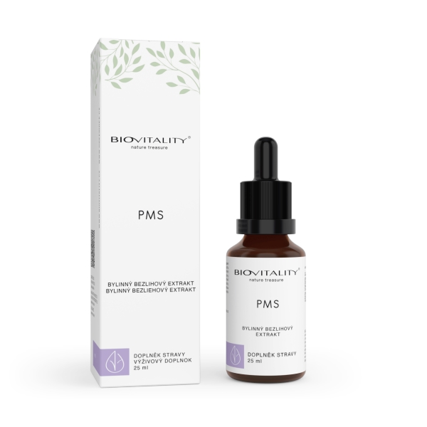 Green idea PMS bezlihová tinktura - kapky 25 ml