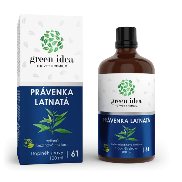 Green idea Právenka latnatá - bezlihová tinktura 100 ml