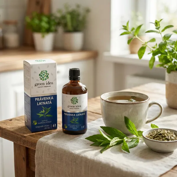 Green idea Právenka latnatá - bezlihová tinktura 100 ml