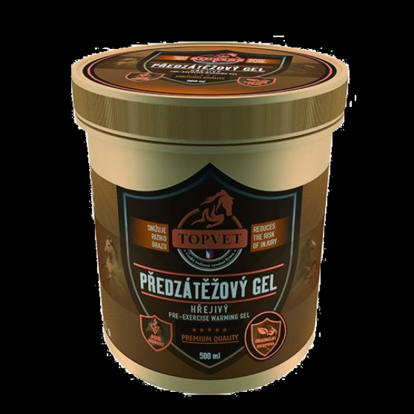 Green idea Předzátěžový gel - hřejivý 500 ml