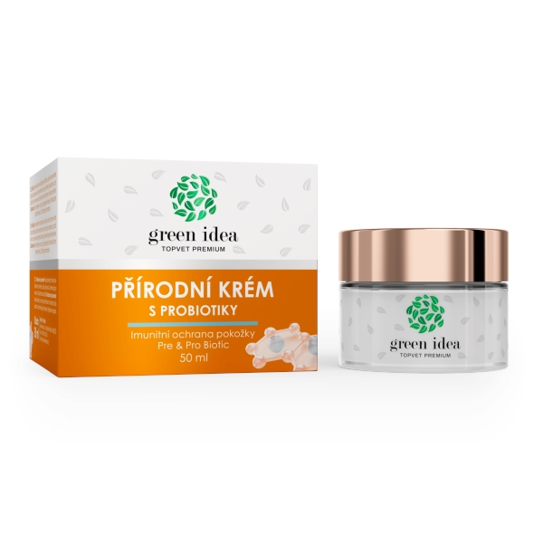 Green idea Přírodní krém s probiotiky 50 ml