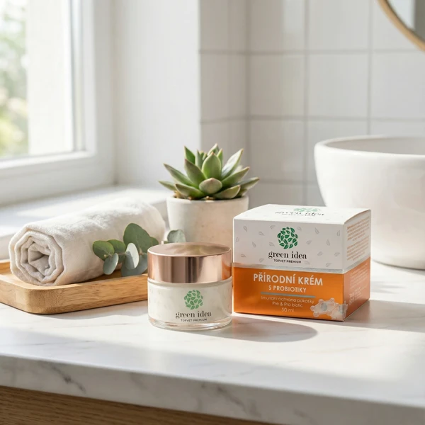 Green idea Přírodní krém s probiotiky 50 ml