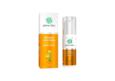 Green idea Přírodní oční krém - Hořec žlutý 30 ml