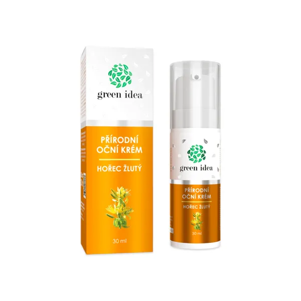 Green idea Přírodní oční krém - Hořec žlutý 30 ml