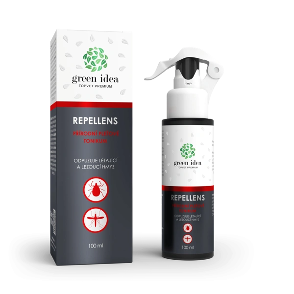 Green idea Přírodní pleťové tonikum REPELLENS 100 ml