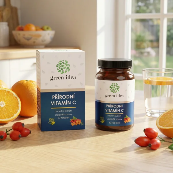 Green idea Přírodní vitamín C - tobolky 60 ks