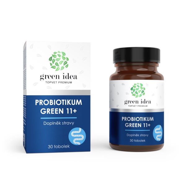 Green idea Probiotikum GREEN 11+ tobolky 30 ks