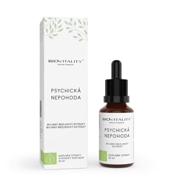 Green idea Psychická nepohoda bezlihová tinktura - kapky 25 ml