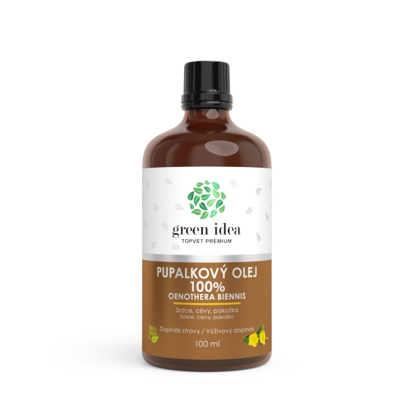 Green idea Pupalkový olej 100% 100 ml