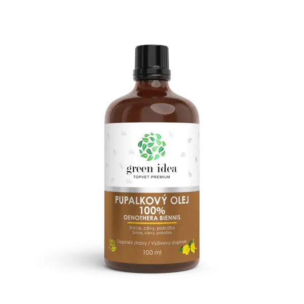 Green idea Pupalkový olej 100% 100 ml