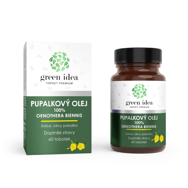 Green idea Pupalkový olej - tobolky 60 ks