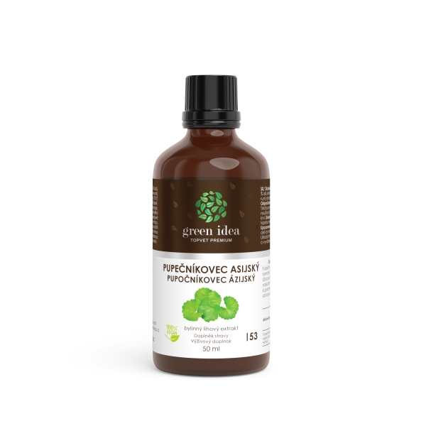 Green idea Pupečníkovec asijský tinktura - kapky 50 ml