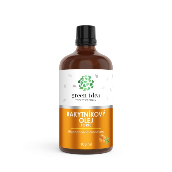 Green idea Rakytníkový bylinný olej forte 100 ml