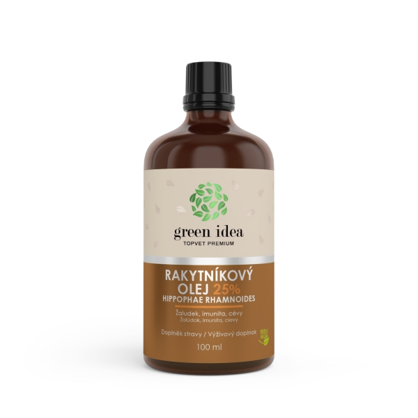 Green idea Rakytníkový olej 25% 100 ml