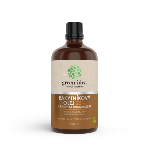 Green idea Rakytníkový olej 25% 100 ml