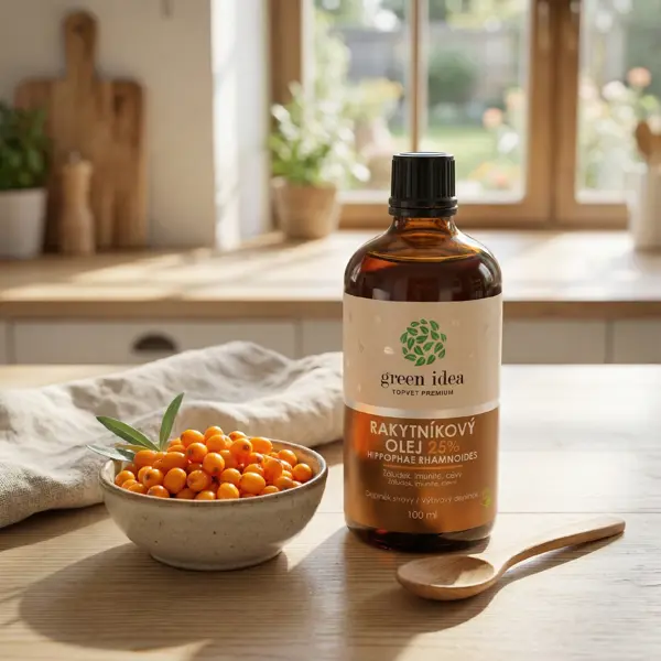 Green idea Rakytníkový olej 25% 100 ml
