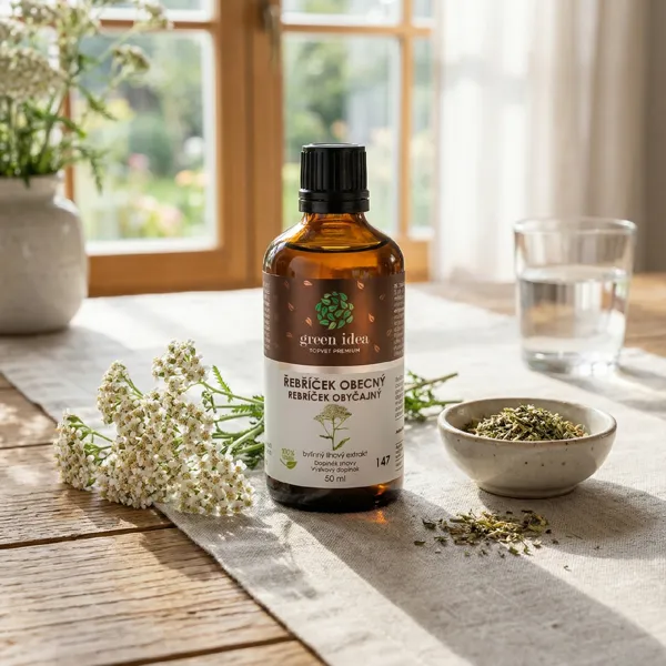 Green idea Řebříček obecný tinktura - kapky 50 ml