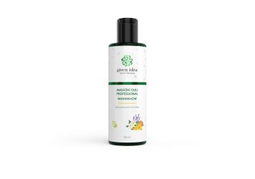 Green idea Regenerační masážní olej 200 ml