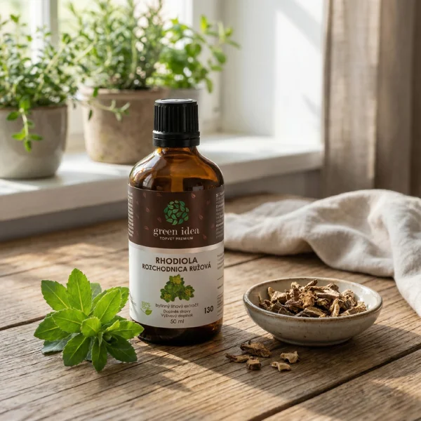 Green idea Rhodiola - Rozchodnice - tinktura - kapky 50 ml