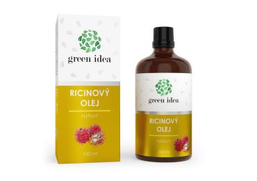 Green idea Ricinový pleťový olej 100 ml