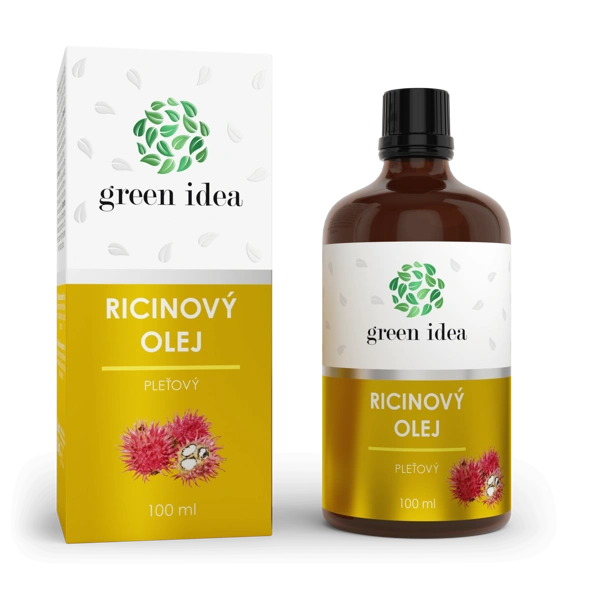Green idea Ricinový pleťový olej 100 ml