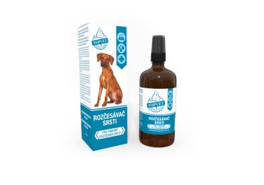 Green idea Rozčesávač srsti pro psy 100 ml