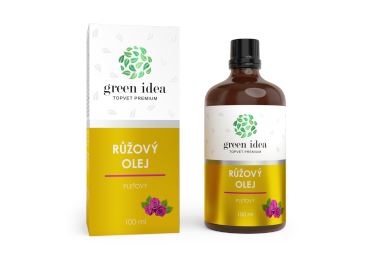 Green idea Růžový pleťový olej 100 ml