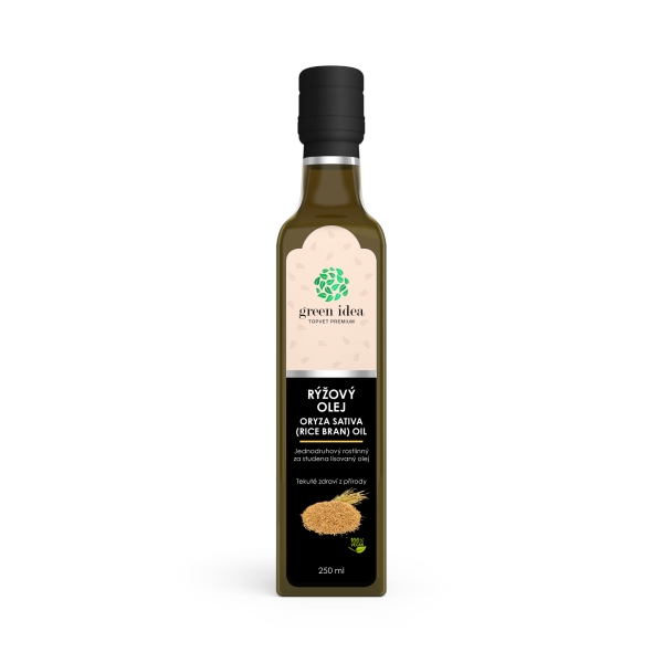 Green idea Rýžový olej 250 ml