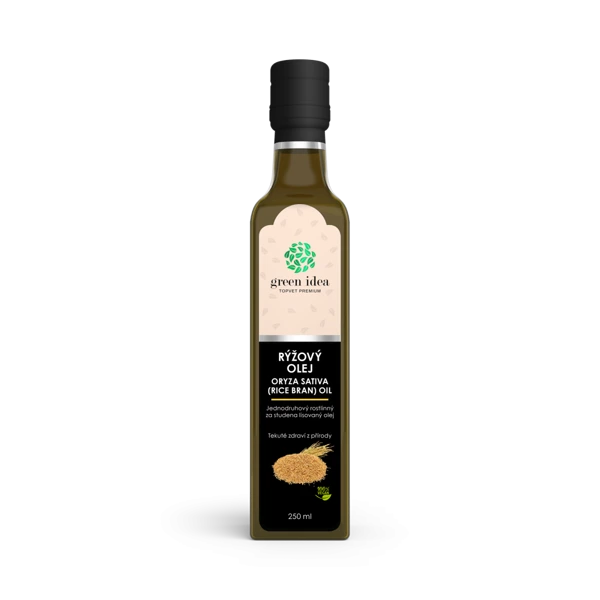 Green idea Rýžový olej 250 ml