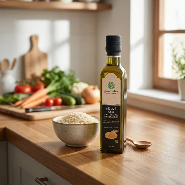 Green idea Rýžový olej 250 ml