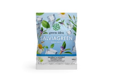 Green idea Salvia green bylinné bonbóny 100 g