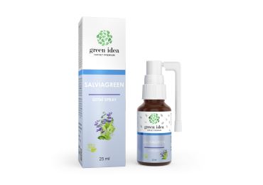 Green idea Salviagreen - ústní sprej 25 ml