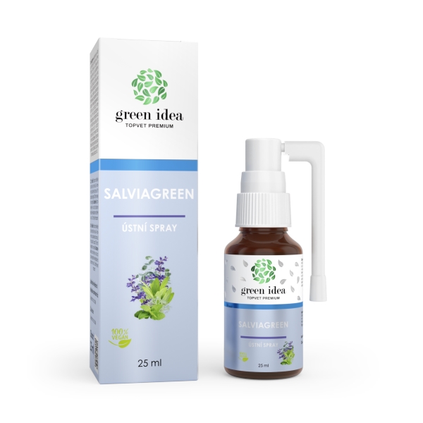 Green idea Salviagreen - ústní sprej 25 ml
