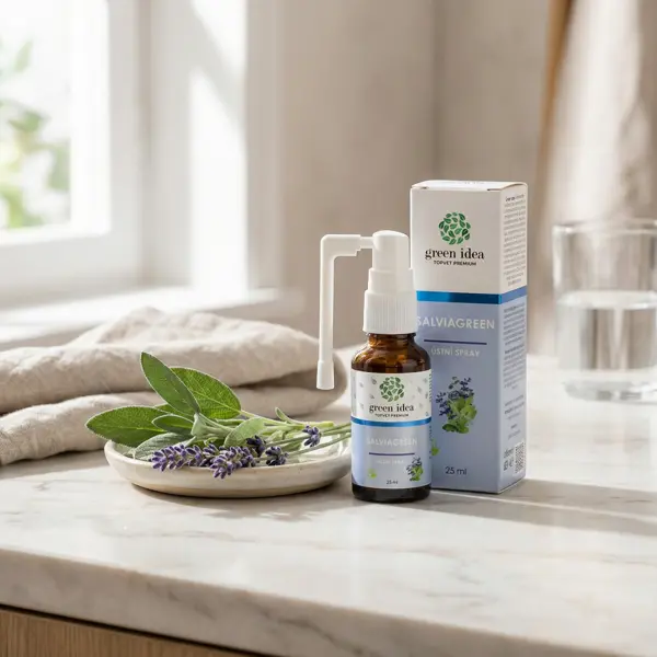 Green idea Salviagreen - ústní sprej 25 ml