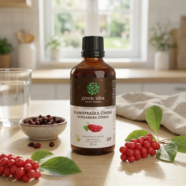 Green idea Schizandra - Klanopraška tinktura - kapky 50 ml