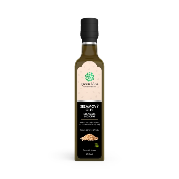 Green idea Sezamový olej 250 ml