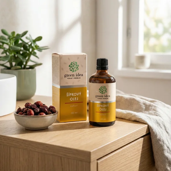 Green idea Šípkový pleťový olej 100 ml