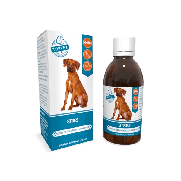 Green idea Sirup Stres pro psy 200 ml